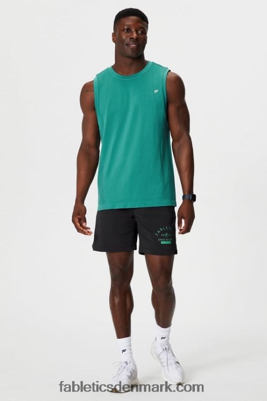 Fabletics Mænd den korte 166 PNX2T3367 sort svømmetur