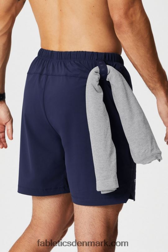 Fabletics Mænd den korte (foret) 140 PNX2T3172 dyb flåde