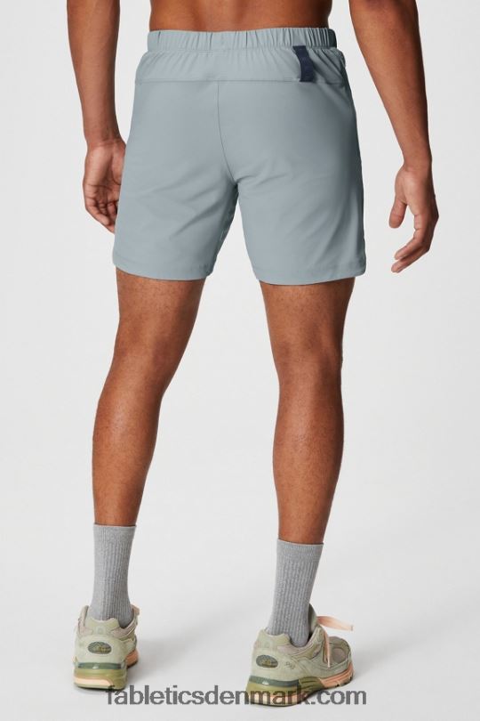 Fabletics Mænd den korte (foret) 140 PNX2T3173 skygge grå