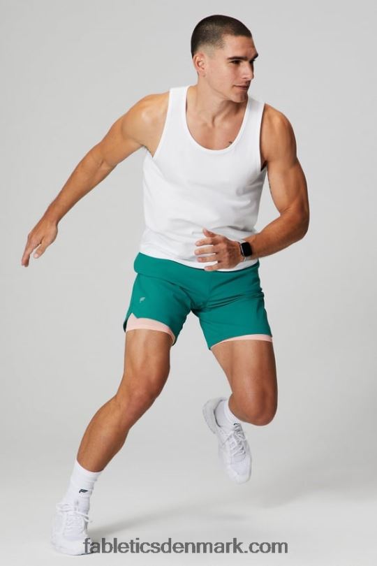 Fabletics Mænd den korte (foret) 141 PNX2T3177 miami tidevand