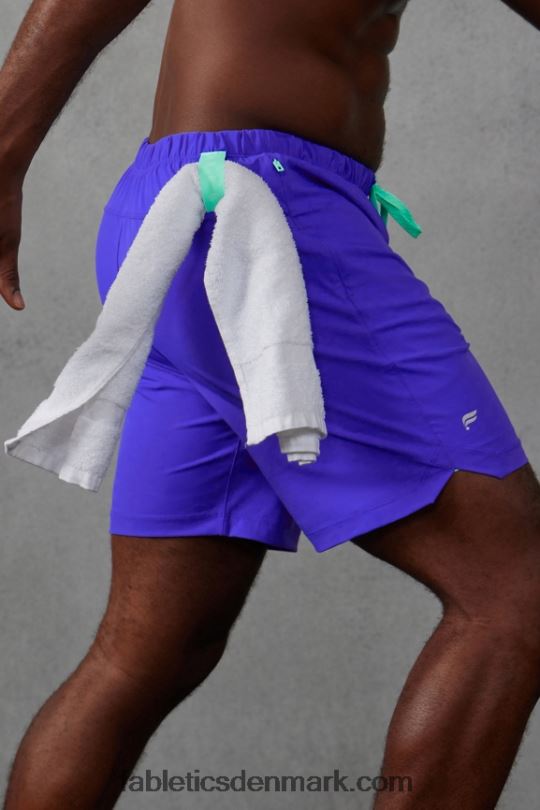 Fabletics Mænd den korte (foret) 141 PNX2T3178 ekstrem kongelig