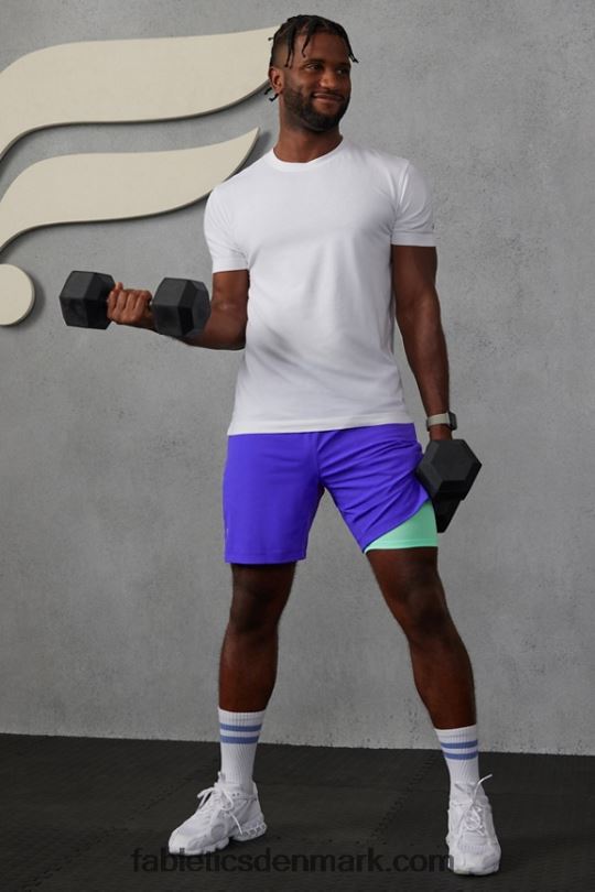 Fabletics Mænd den korte (foret) 141 PNX2T3178 ekstrem kongelig