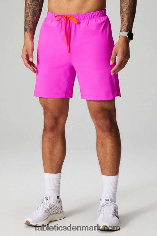 Fabletics Mænd den korte (foret) 141 PNX2T3180 lyserød flugt