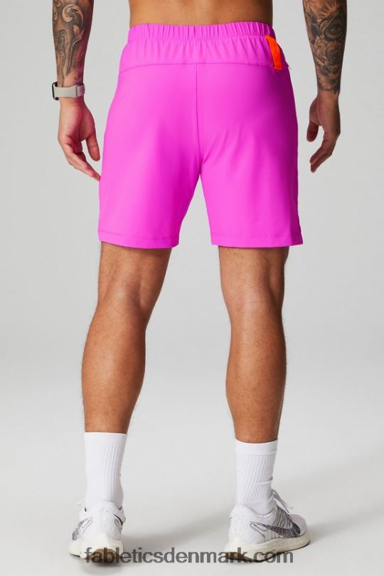 Fabletics Mænd den korte (foret) 141 PNX2T3180 lyserød flugt