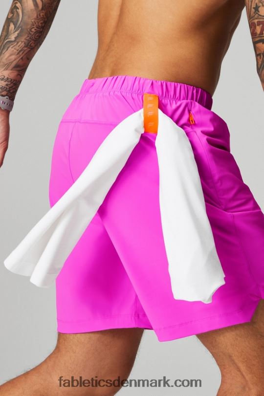 Fabletics Mænd den korte (foret) 141 PNX2T3180 lyserød flugt
