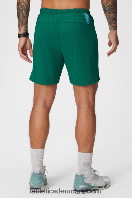 Fabletics Mænd den korte (foret) 142 PNX2T3185 fairway green