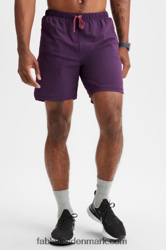 Fabletics Mænd den korte (foret) 143 PNX2T3189 gløgg