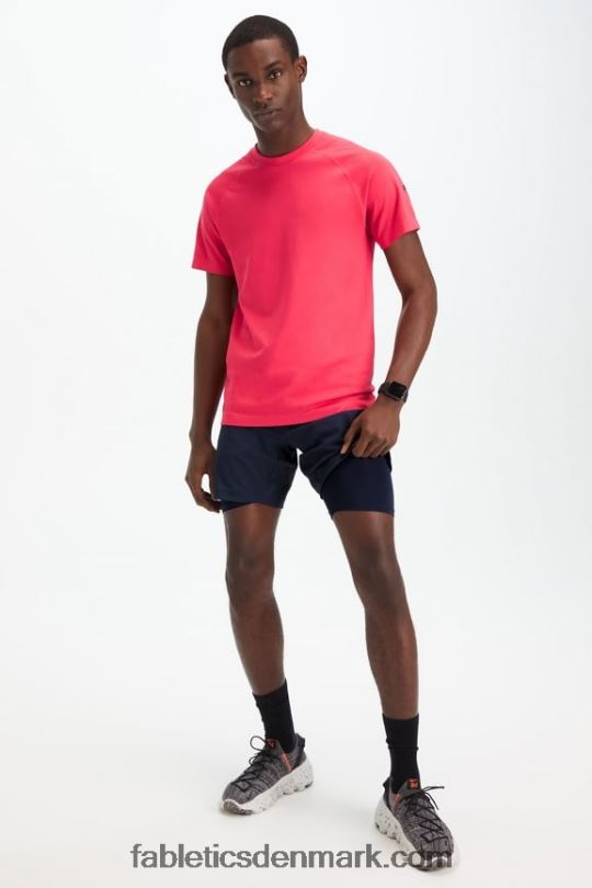 Fabletics Mænd den korte (foret) 143 PNX2T3190 klassisk flåde