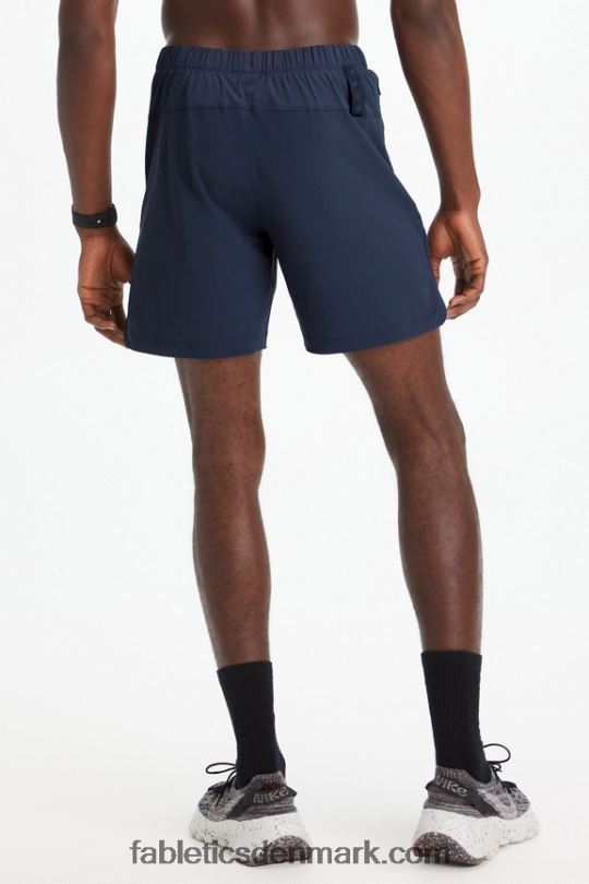 Fabletics Mænd den korte (foret) 143 PNX2T3190 klassisk flåde