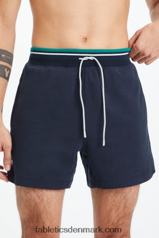 Fabletics Mænd den korte lafayette PNX2T3363 klassisk flåde