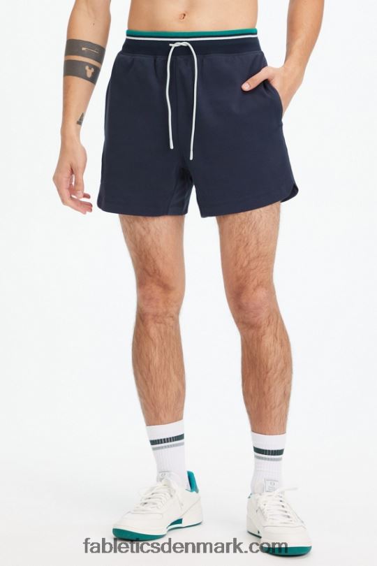 Fabletics Mænd den korte lafayette PNX2T3363 klassisk flåde