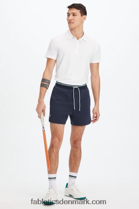 Fabletics Mænd den korte lafayette PNX2T3363 klassisk flåde