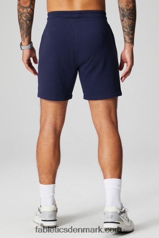 Fabletics Mænd den lette go-to short PNX2T3283 dyb marineblå kæde