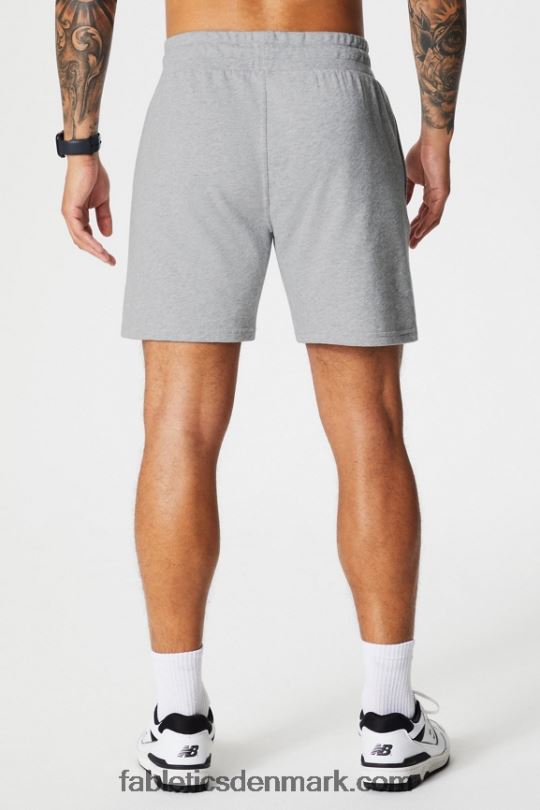 Fabletics Mænd den lette go-to short PNX2T3284 klassisk grå lyng