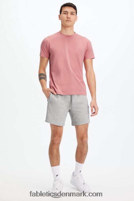 Fabletics Mænd den lette go-to short PNX2T3287 mellemgrå hst