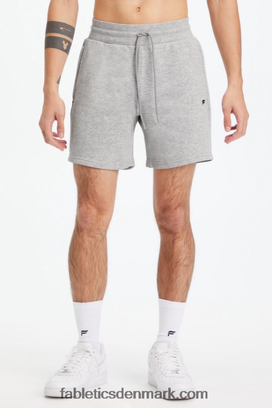 Fabletics Mænd den lette go-to short PNX2T3287 mellemgrå hst