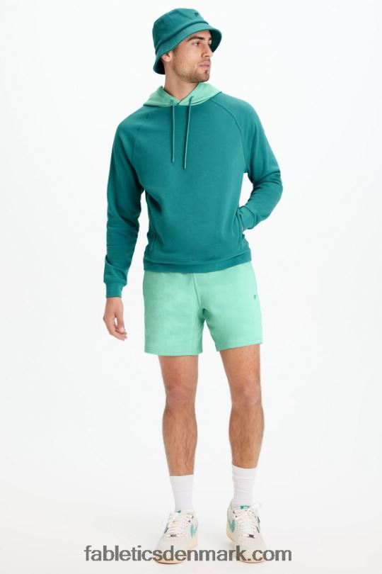 Fabletics Mænd den lette go-to short PNX2T3290 frisk mynte