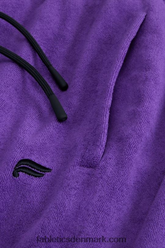 Fabletics Mænd øen frotté kort PNX2T3359 blomme royale