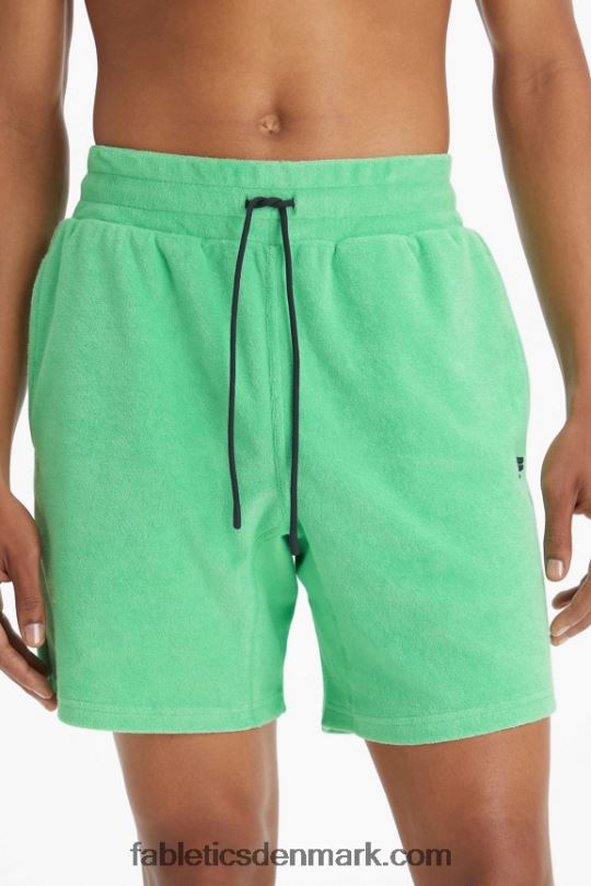 Fabletics Mænd øen frotté kort PNX2T3360 tropisk vand