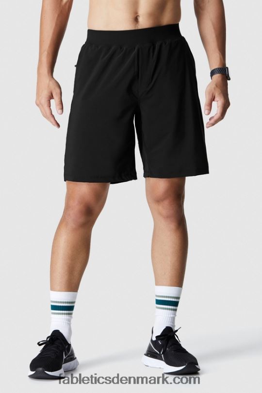 Fabletics Mænd franchisen kort (foret) PNX2T3356 sort