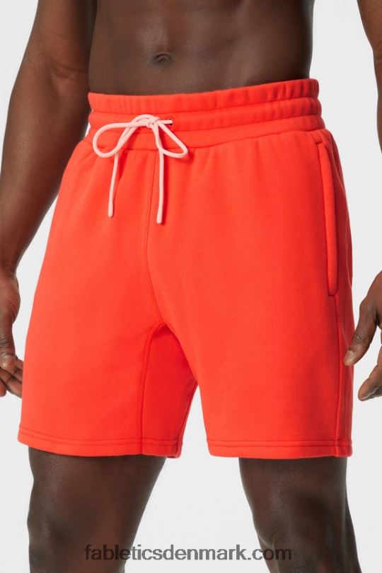 Fabletics Mænd go-to short PNX2T3306 ild glød