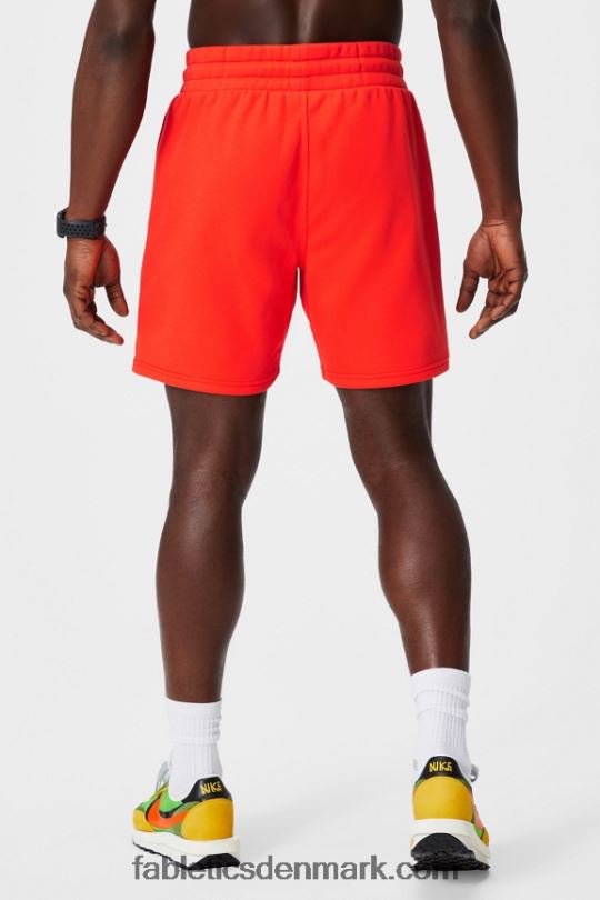 Fabletics Mænd go-to short PNX2T3306 ild glød