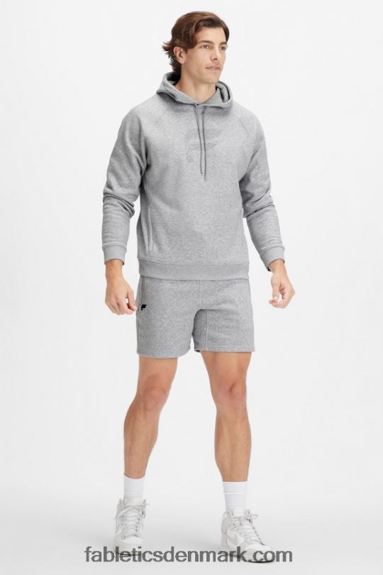 Fabletics Mænd go-to short PNX2T3309 klassisk grå lyng