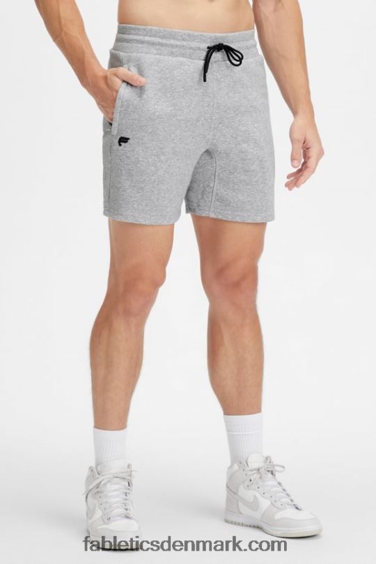 Fabletics Mænd go-to short PNX2T3309 klassisk grå lyng