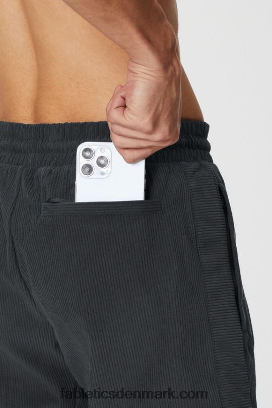 Fabletics Mænd køllesnoren kort PNX2T3315 onyx