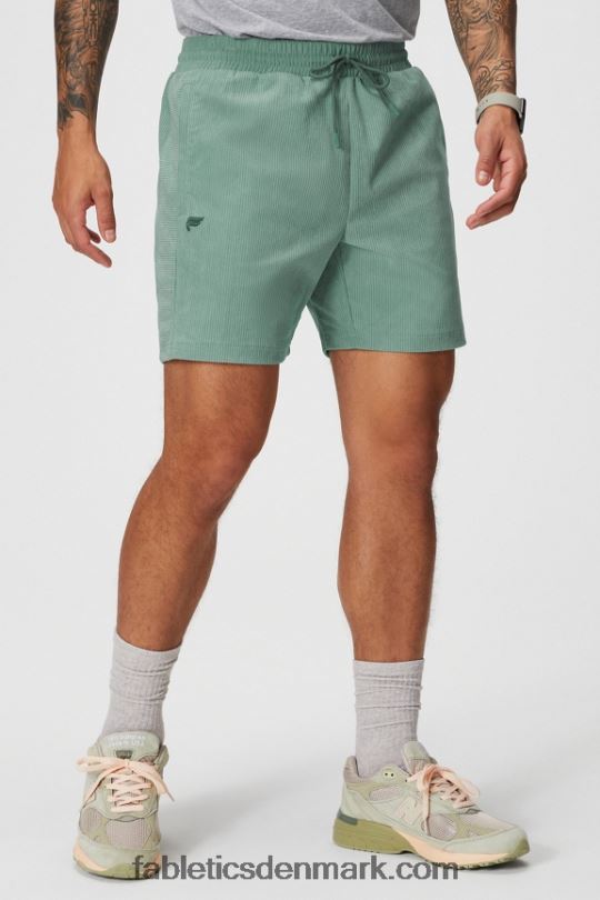 Fabletics Mænd køllesnoren kort PNX2T3317 grå timian
