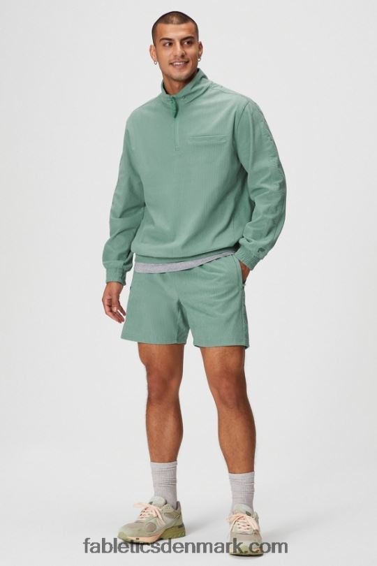 Fabletics Mænd køllesnoren kort PNX2T3317 grå timian