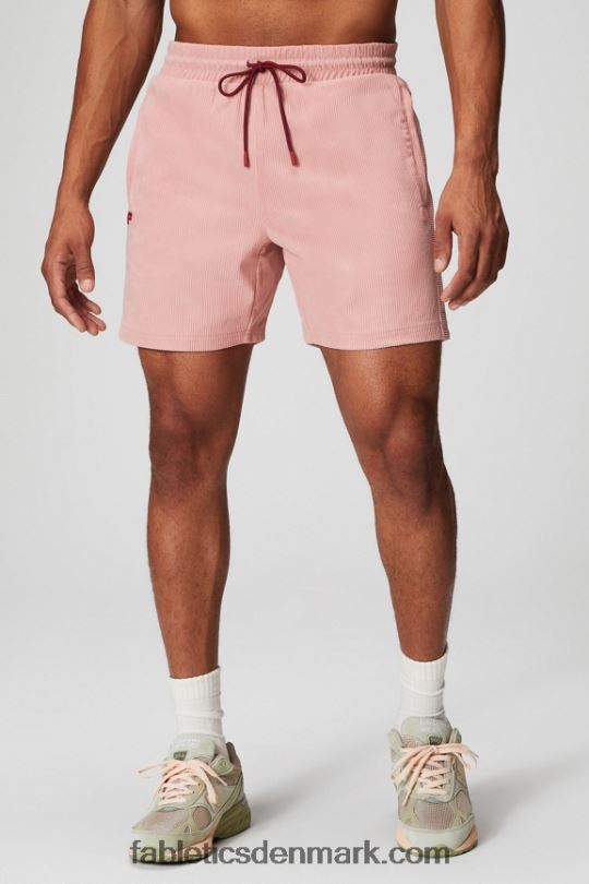 Fabletics Mænd køllesnoren kort PNX2T3318 lyserød skifer