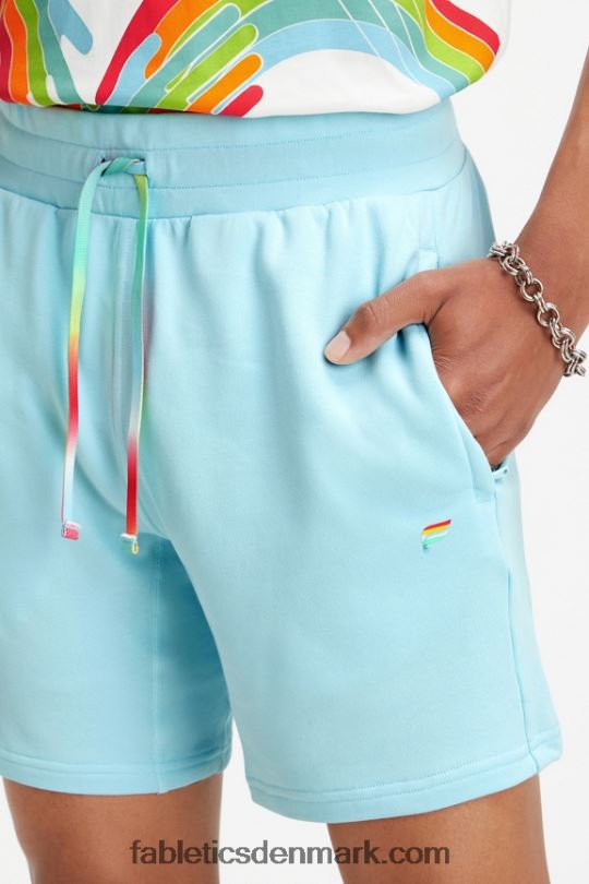 Fabletics Mænd pride letvægts go-to short PNX2T3289 nordisk blå