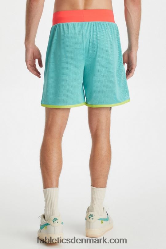 Fabletics Mænd recen kort PNX2T3364 aqua havatletik
