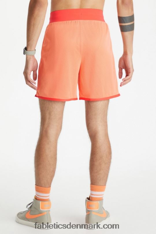 Fabletics Mænd recen kort PNX2T3365 livlig fersken atletik