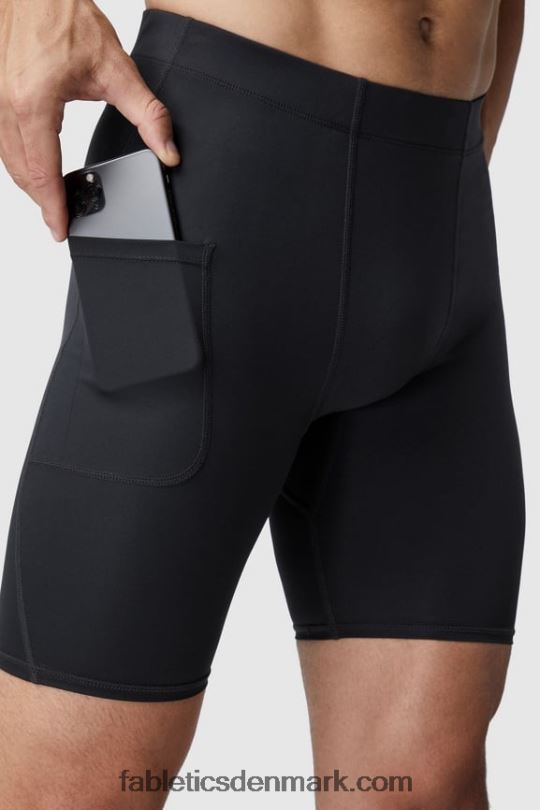 Fabletics Mænd grundlinjen kort PNX2T3119 sort