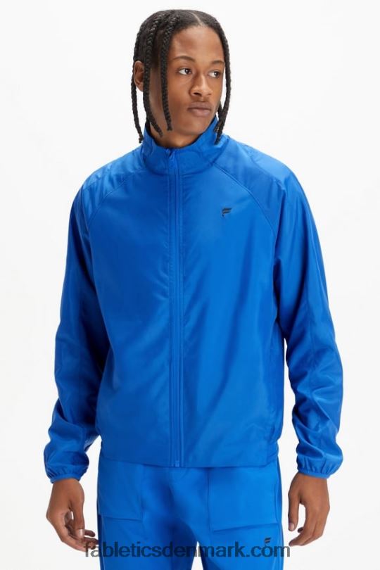 Fabletics Mænd intervaljakken PNX2T3643 race blå
