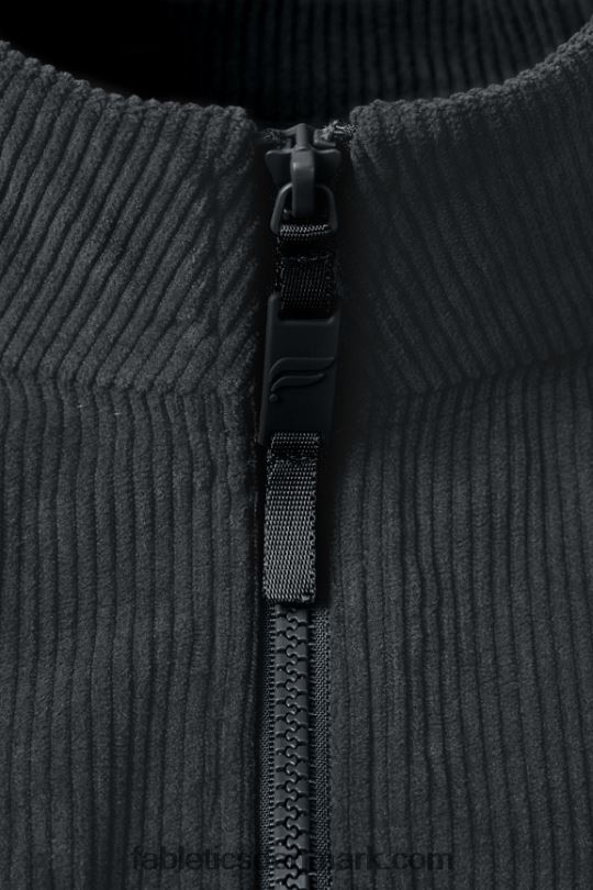 Fabletics Mænd klubsnoren 1/4 lynlåsjakke PNX2T3636 onyx