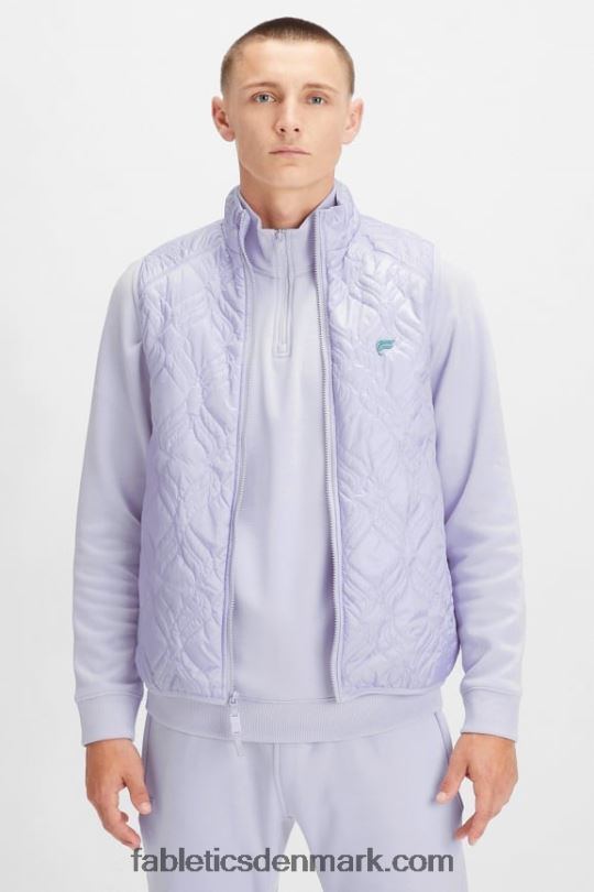 Fabletics Mænd loftsvesten PNX2T3651 lilla tåge