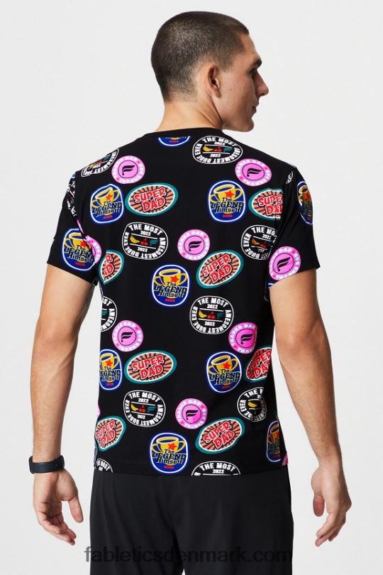 Fabletics Mænd 24-7 tee 180 PNX2T3501 bedste far nogensinde