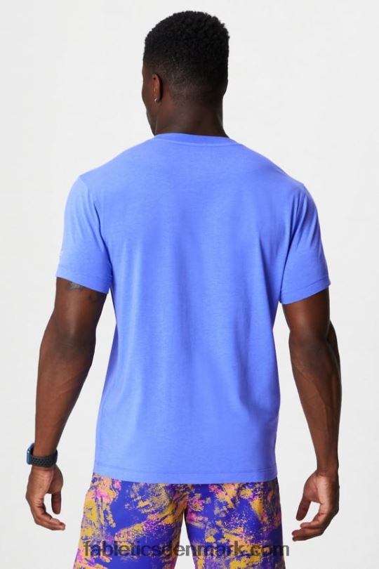Fabletics Mænd 24-7 tee 181 PNX2T3502 periwinkle punch