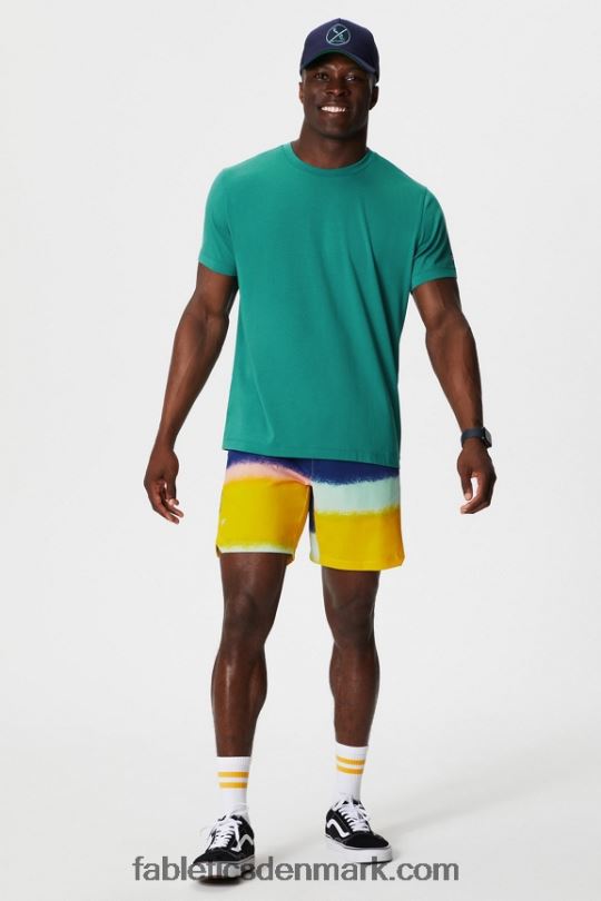 Fabletics Mænd 24-7 tee 181 PNX2T3506 miami tidevand