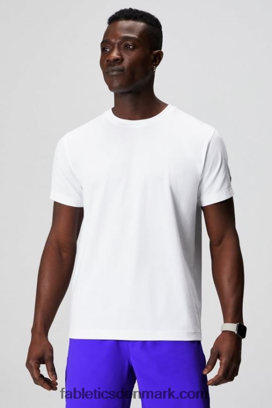 Fabletics Mænd 24-7 tee 182 PNX2T3508 klassisk hvid