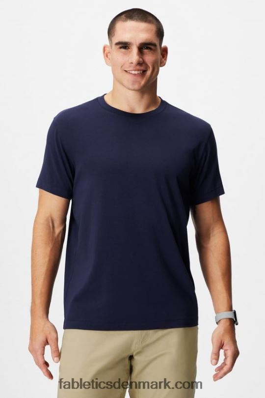 Fabletics Mænd 24-7 tee 182 PNX2T3509 dyb flåde