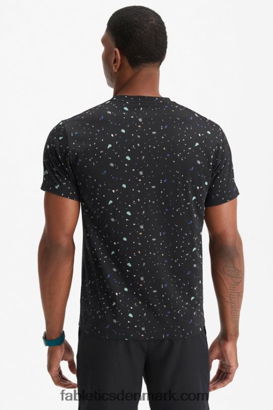 Fabletics Mænd 24-7 tee 183 PNX2T3515 blackletics terrazzo