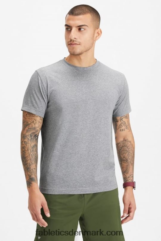 Fabletics Mænd 24-7 tee 183 PNX2T3516 klassisk grå lyng