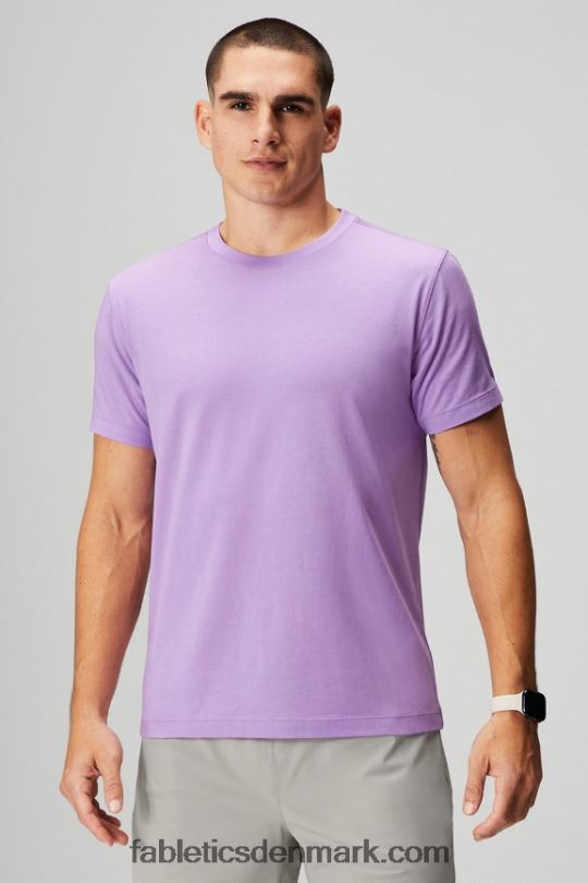 Fabletics Mænd 24-7 tee 185 PNX2T3543 lilla kosmo