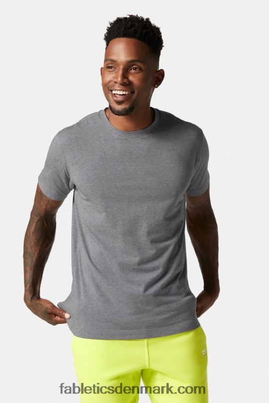 Fabletics Mænd 24-7 tee 185 PNX2T3546 trækulslyng