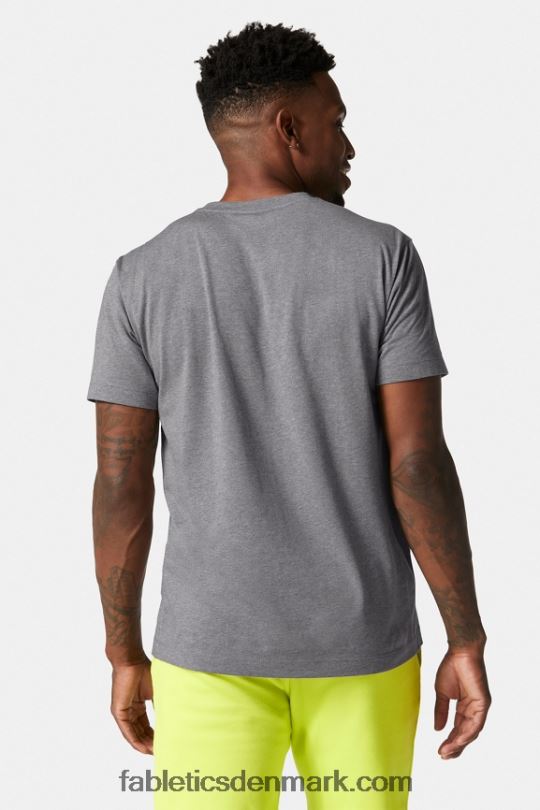 Fabletics Mænd 24-7 tee 185 PNX2T3546 trækulslyng