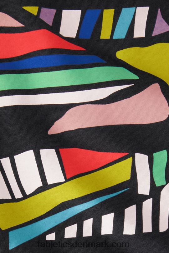 Fabletics Mænd r&r t-shirten PNX2T3526 sort collage